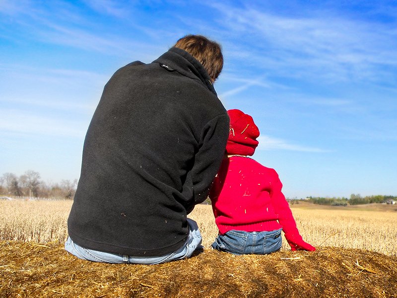 father and son