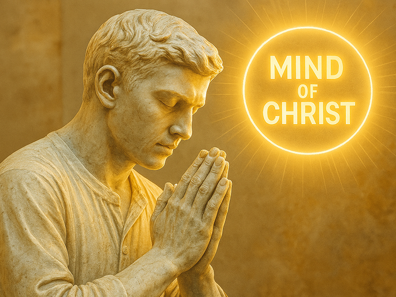 A mind produced by AI or the mind of Christ?